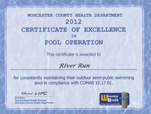 This certificate is awarded by the county.